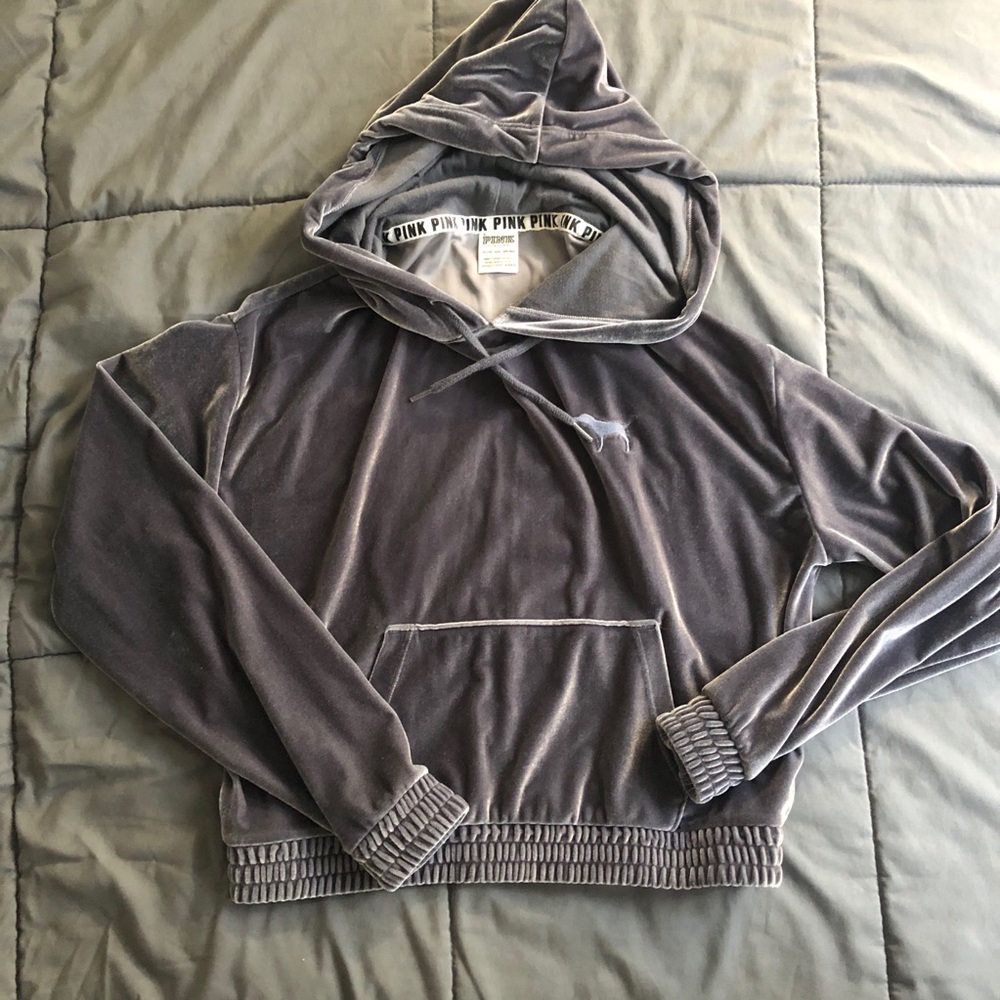 Velvet hoodie